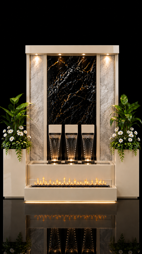 آبنما پرده ای سه نازله فرمیسک (کد0۷)